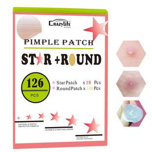 Crazylife day and night use acne patch invisible anti-acne patch anti-acne concealer patch tea tree acid acne patch