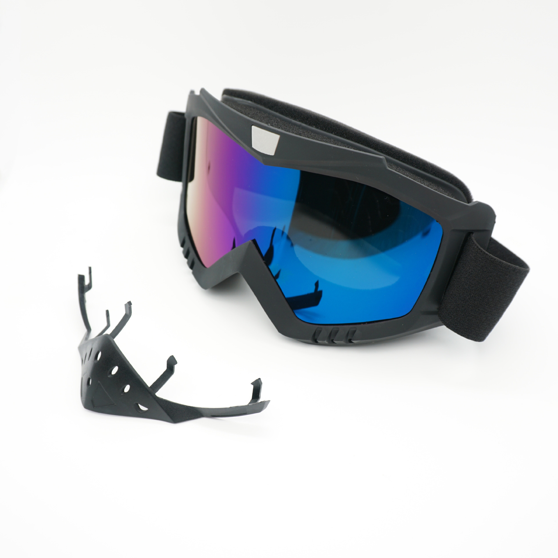 Ochelari de protecție pentru motocicletă unisex, protecție pentru nas, ochelari de schi, ochelari de protecție pentru cască de cross-country, ochelari de protecție pentru coborâre rapidă, ochelari Harley_voghion.com