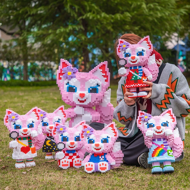 Lego, Disney, большой трёхмерный конструктор, игрушка, головоломка, мелкие частицы