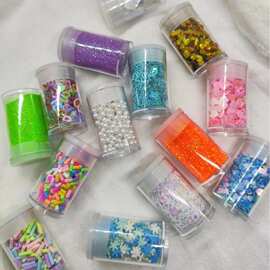 跨境美甲闪粉亮片捏捏乐5g瓶装金粉手工diy切片金葱粉涂料uv滴胶