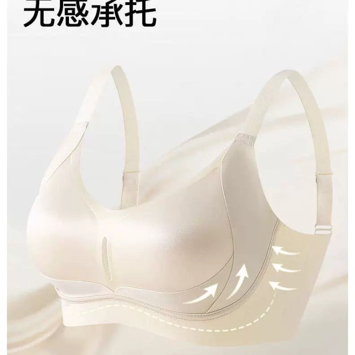 Venta directa de fábrica comercio electrónico transfronterizo Sudeste de Asia Vietnam Tailandia damas sin costuras sujetador de recogida lateral cómodo