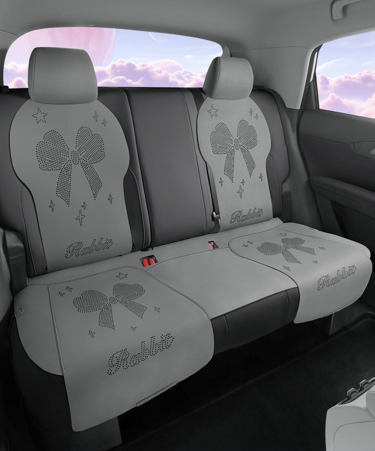 Geely Xingyuan Special Half-Pack Saddle Cushion Car Seat Cushion Four-Season Universal Seat Cover Breathable Suede Seat Cushion