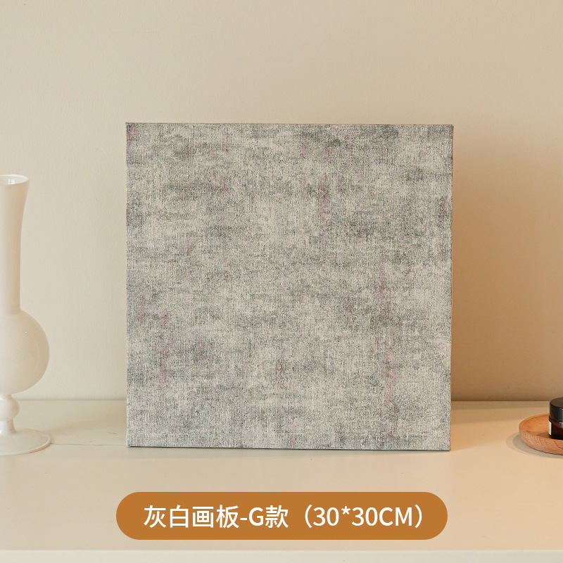 立体香薰瓶半壁花瓶diy油画石膏摆件花艺装饰画批发彩色画板|undefined