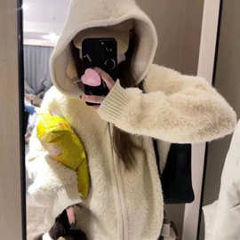 颗粒圈圈纱 重磅两色外套 白色藏青咖色其他品牌裙装有领标
