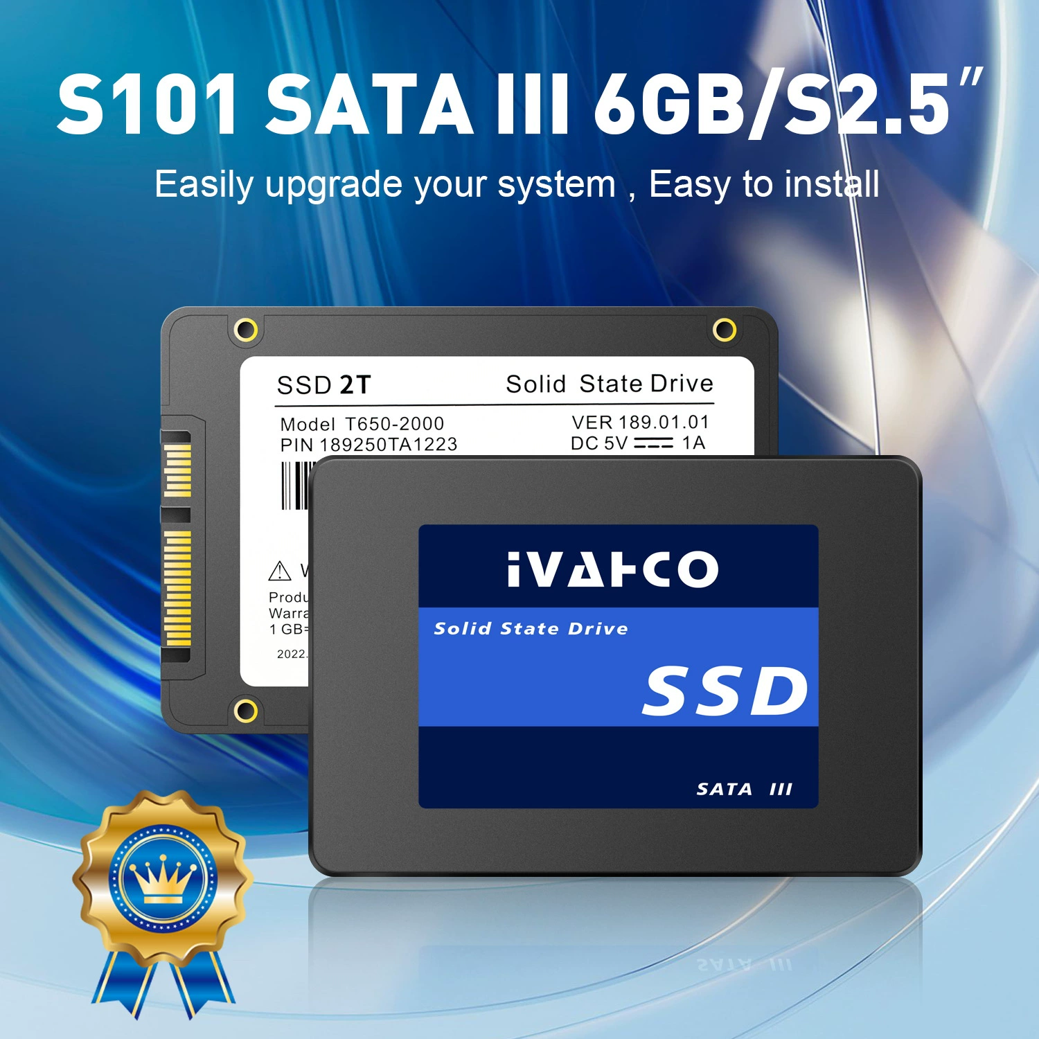 SSD 2,5" встроенный твердотельный накопитель SATA 3.0 512 ГБ/1 ТБ/2 ТБ/4 ТБ (не снимать)