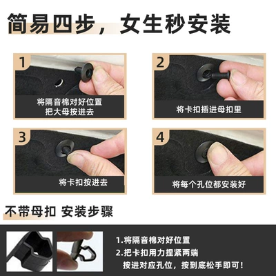 and Heat Insulation Cotton, Car sound-absorbing cotton