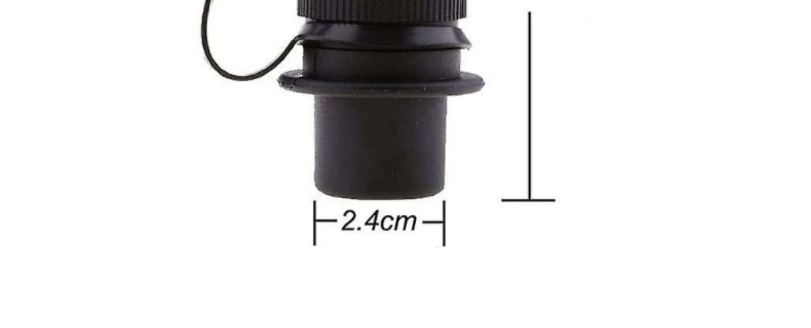 European-style car 3-hole plug 3-core socket trailer adapter truck interface RV power cord socket connector