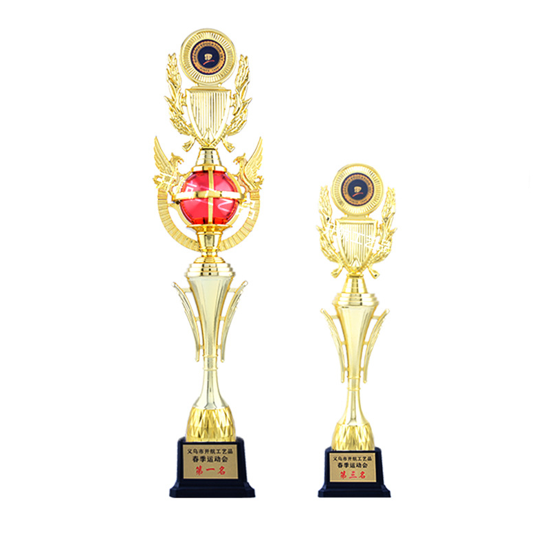 Vela mágica tinta trofeo micrófono pintura Ábaco elocuente Medalla de Honor de la competencia de graduación de alto grado de plástico trofeo de honor