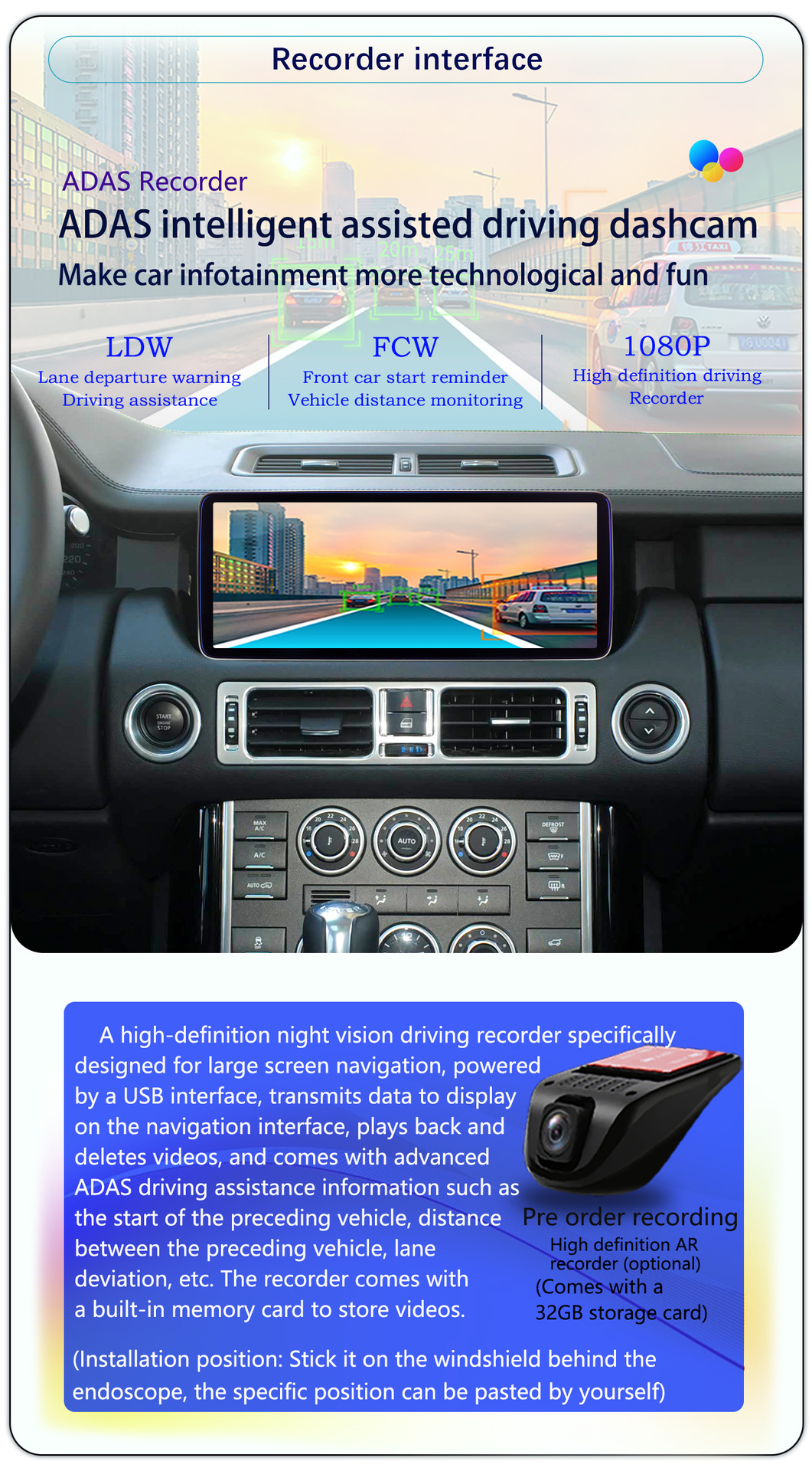 Suitable for 02-12 Models 12.313inch Range Rover Sport V8/L322 Central Control Android 4g Large-Screen Navigation System