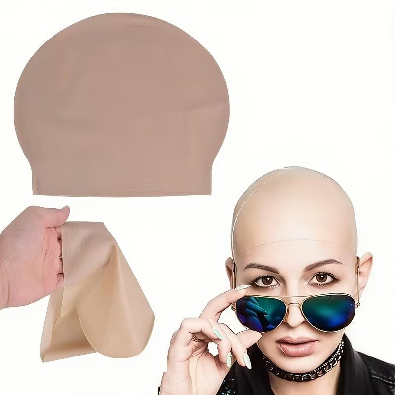 Fabricantes de orejas cortas Halloween látex baldía cubierta de cabeza sin afeitar espectáculo de gala maquillaje máscara cospla