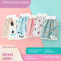 Baby Training Pants, Waterproof Diaper Underwear Bedwetting Aid, Large Size Washable Potty Training Pad, Leak-Proof Baby Diaper Cover