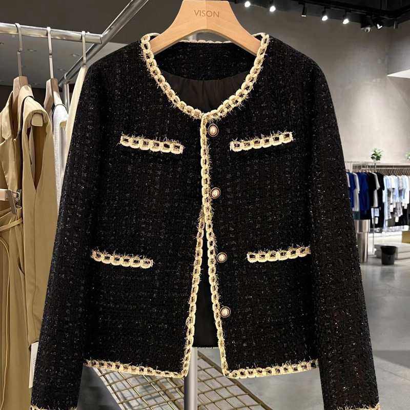 Abbigliamento da donna temperamento piccolo abito giacca per le donne leggero stile maturo stile occidentale di fascia alta primavera e autunno nuovo stile piccolo stile di fragranza_voghion.com