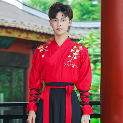 Genuine Hanfu for students, plus size, Chinese style