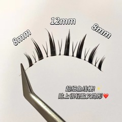 Cute eyelashes, thick and thick, Barbie devil eyelashes, natural simulation curling, cos comic light European and American eyelashes M09