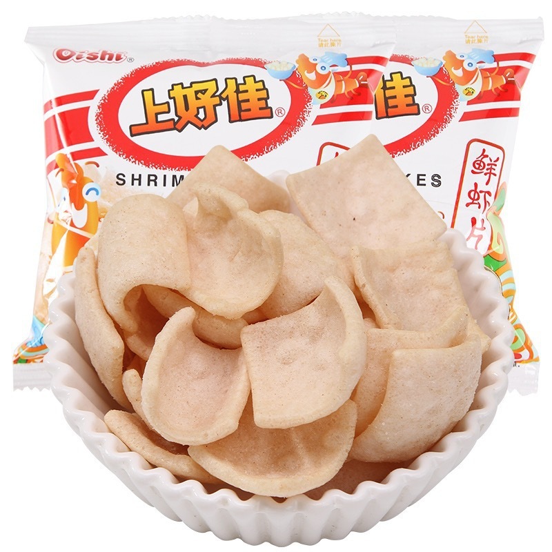 上好佳鲜虾片薯片洋葱圈好吃的小零食整箱膨化食品大礼包休闲解馋|undefined