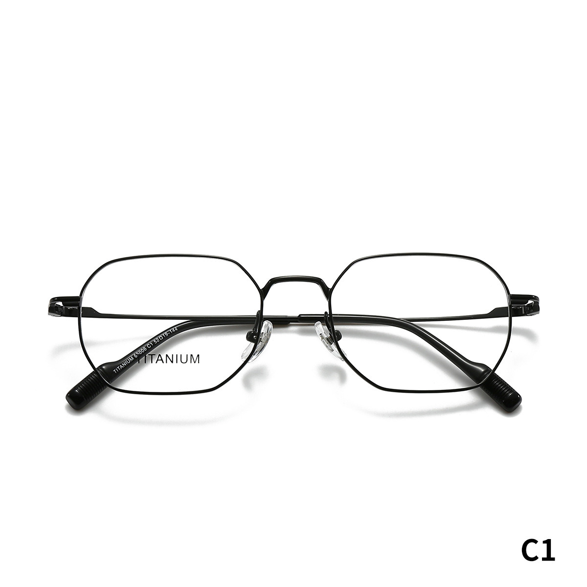 STUDIOMUKU gafas de madera cool retrógrado buen marco de gafas poligonal superligero marco de gafas minimalista
