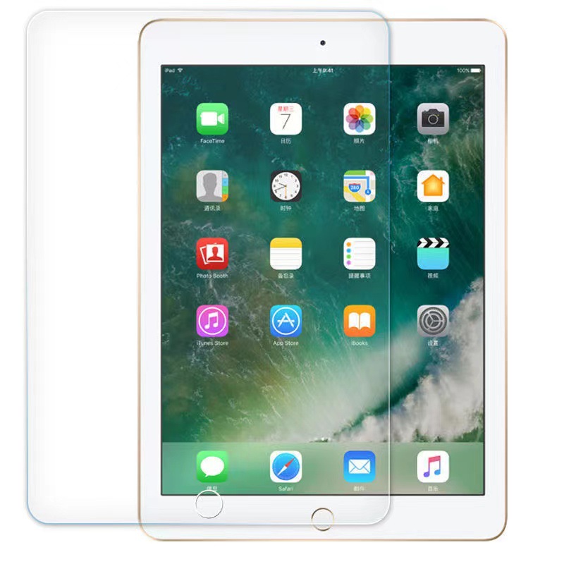 Aplicable ipad6 tableta película templada A1893/A1954 HD película protectora de vidrio resistente a caídas película de 9,7 pulgadas