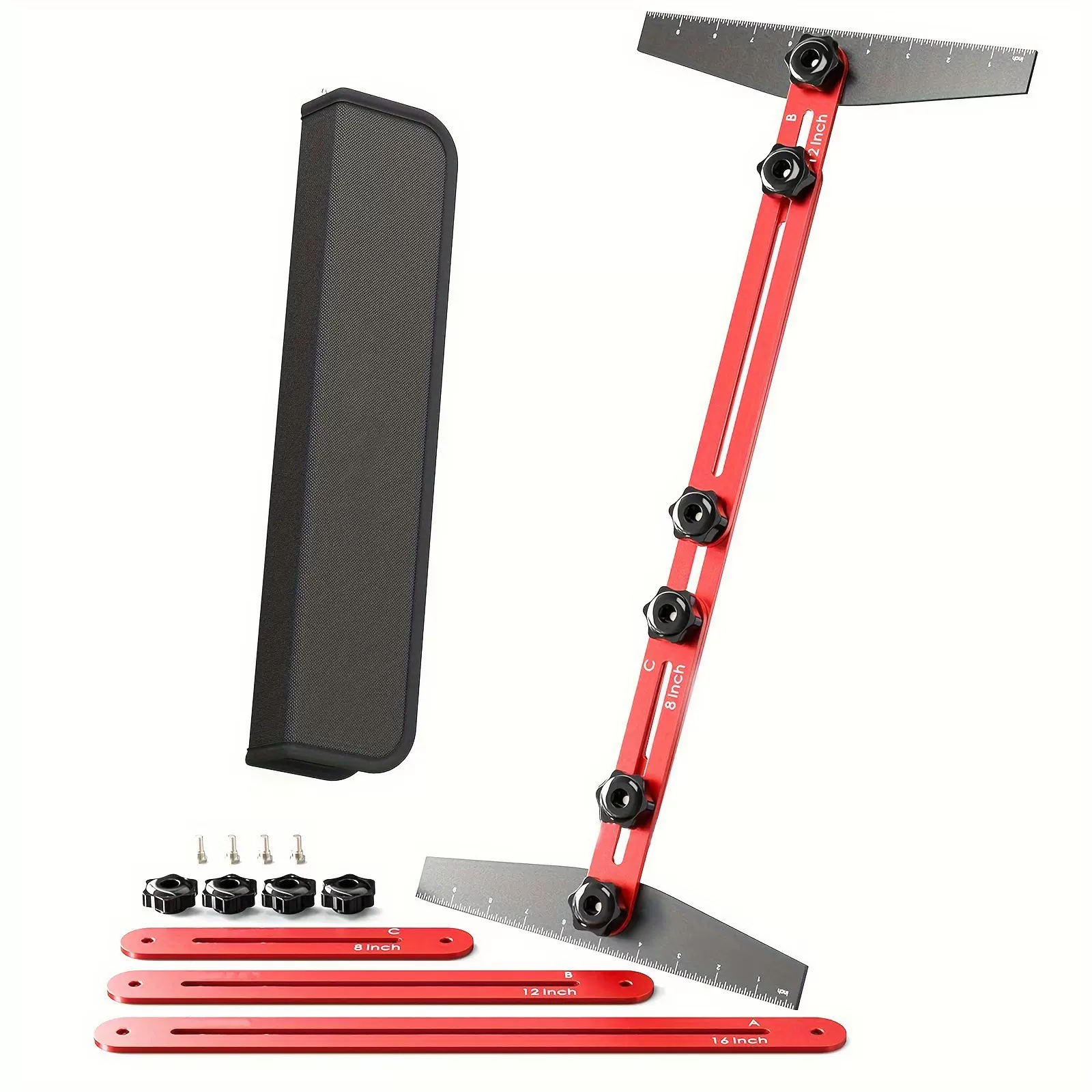 厂家直销多功能楼梯规测量折叠尺木工装修工具 Staircase ruler