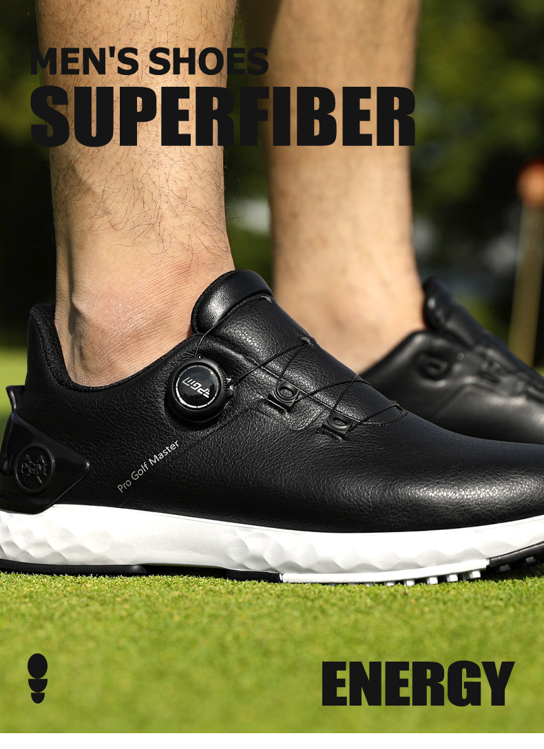 Giày golf PGM nam chống thấm nước, đế giữa hấp thụ sốc, đinh chống trượt — Yaohei [Đế giữa hấp thụ sốc/đinh chống trượt bên/chống thấm nước] XZ358, Yunbai [Đế giữa hấp thụ sốc/đinh chống trượt bên/chống thấm nước] XZ358 chi tiết 14