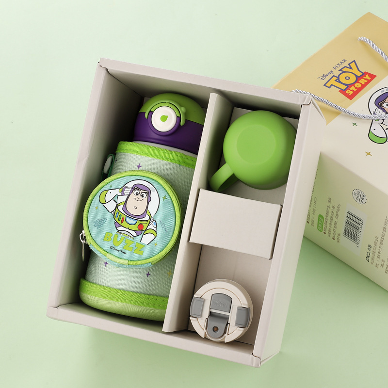 ストロベリーベア 子供用魔法瓶 女の子 学生 通学専用 ストローカップ 食品グレード316ステンレス 大容量|undefined