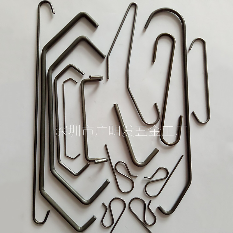 深圳挂钩.挂具钩.弹簧钢挂钩 S形钢粗钩 涂装挂钩 毛坯钢钩