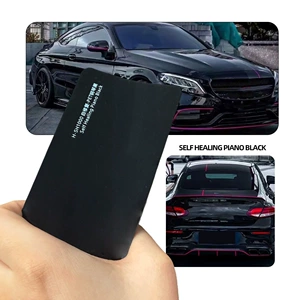 AXXPEL Avtomobil PET Rəng Dəyişdirmə Filmi, Bütün Avtomobil üçün, Bərpaedici Piano Qara
