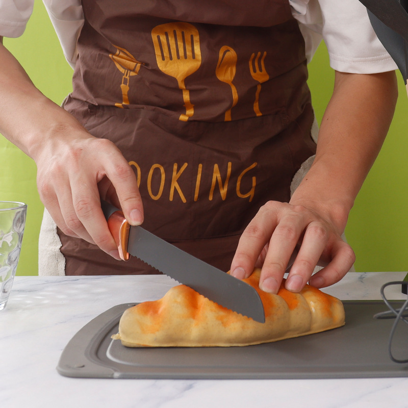 19 piezas de silicona de cocina antiadherente de silicona doméstica de grado alimenticio cuchillos de cocina set al por mayor