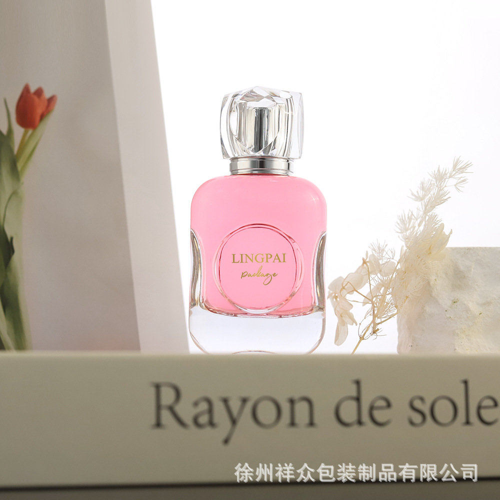 Frasco Atomizador de Vidrio Transparente para Perfume 100ml de Fondo Grueso