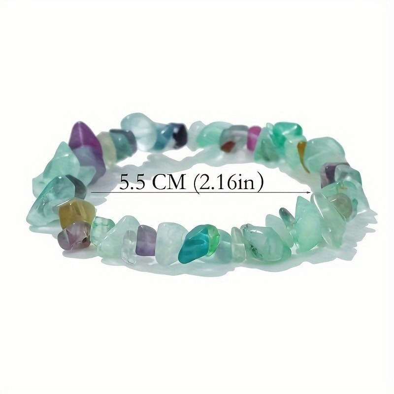 Natürliches Amethyst Perlen Armband Für Damen Elastisch Edelstein_voghion.com