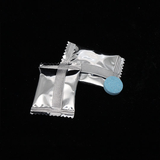 Glass Water Effervescent Tablets, Special Ultra-Concentrated Cleaning Agent for Wipers, Aluminum Film, Individually Packaged Solid Wiper Effervescent Tablets