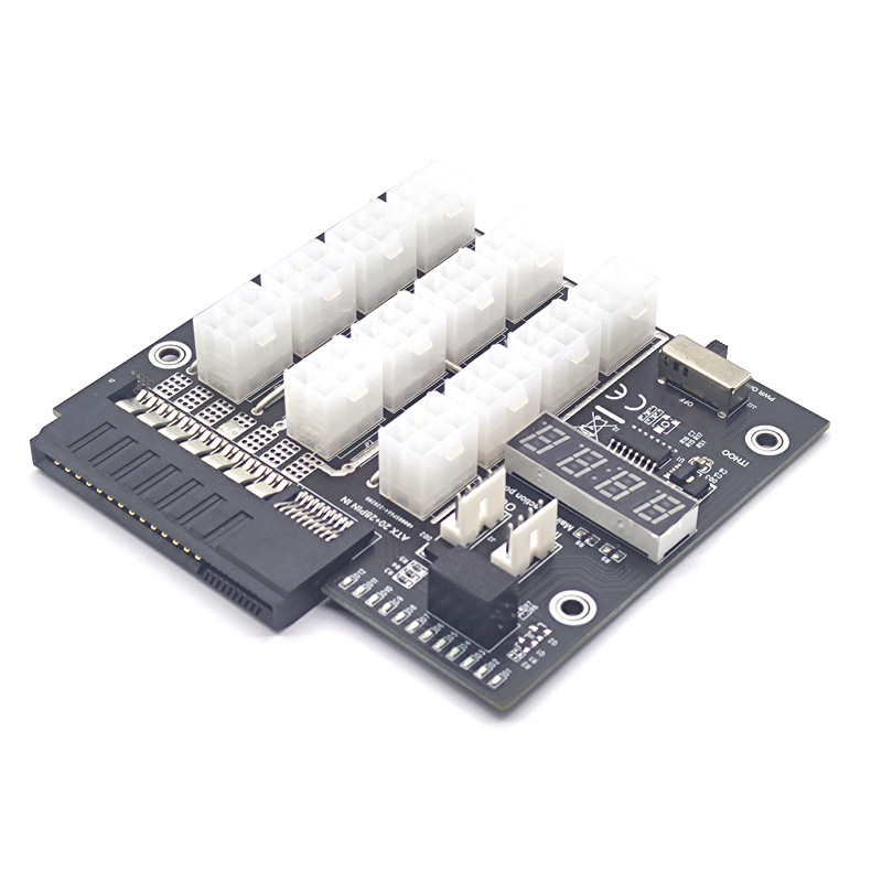 ������HP��������Դ2200Wת6P�Կ���Դ��20+28PINת12��6Pת�Ӱ�