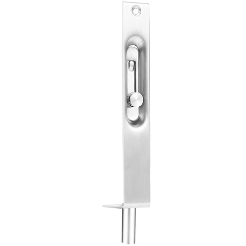 Stainless steel latch double-open anti-theft door heaven and earth dark latch extended invisible hidden latch lock fire door bolt