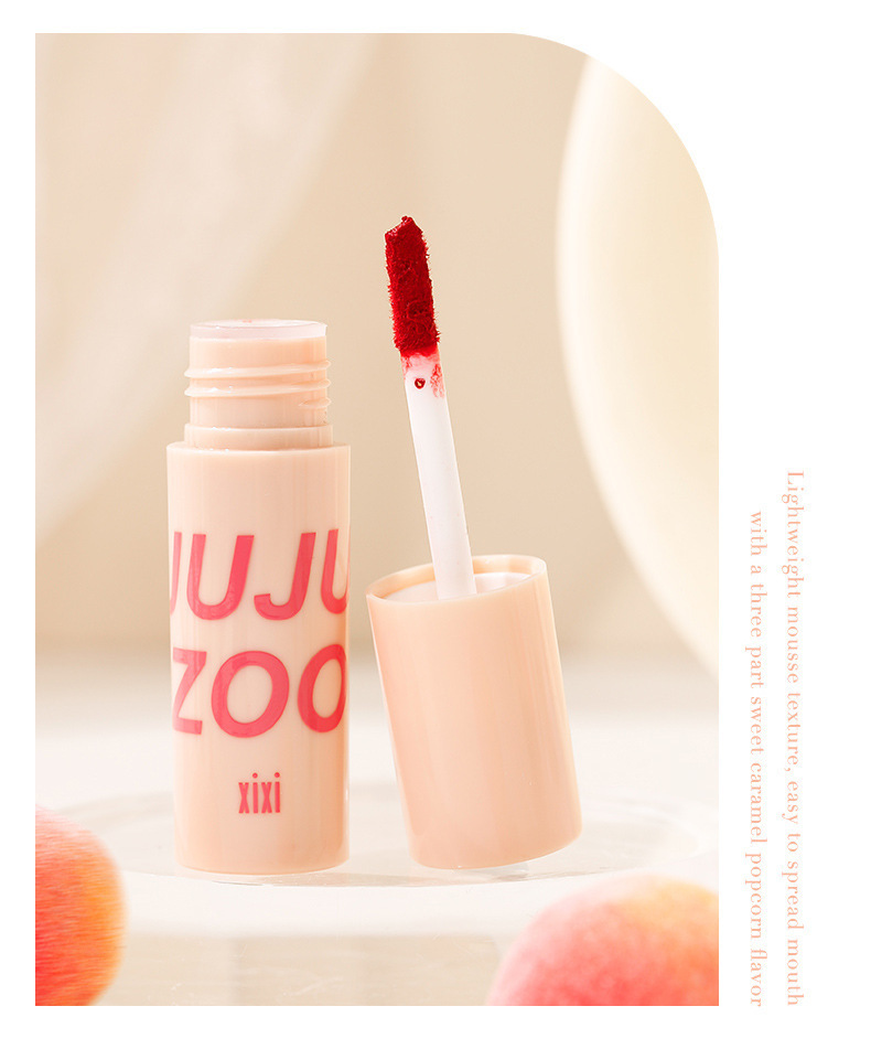 xixi Evening Cloud Mist Lip Mud Color-enhancing Lip Mud matte finish easy to handle, brightening complexion and whitening. Affordable lip for students undefined
