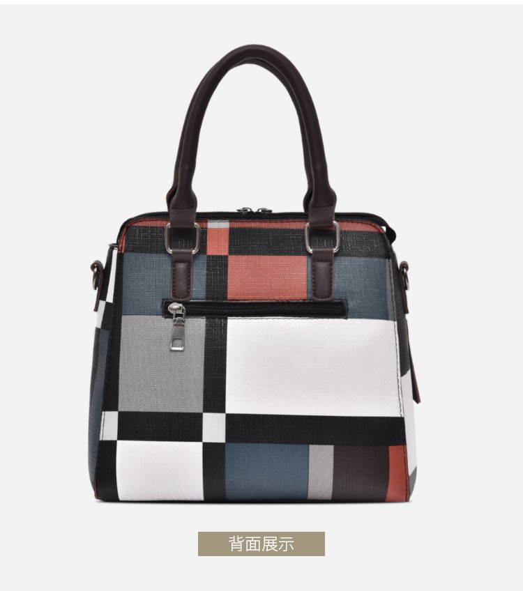 New style four-piece handbag set, European and American handbag, women's trend single-shoulder cross-border wholesale, women's bag consignment, crossbody bag undefined