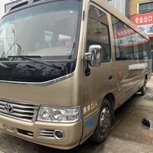 外贸出口丰田考斯特19-23座 二手豪华通勤巴士欧三排放中巴客车