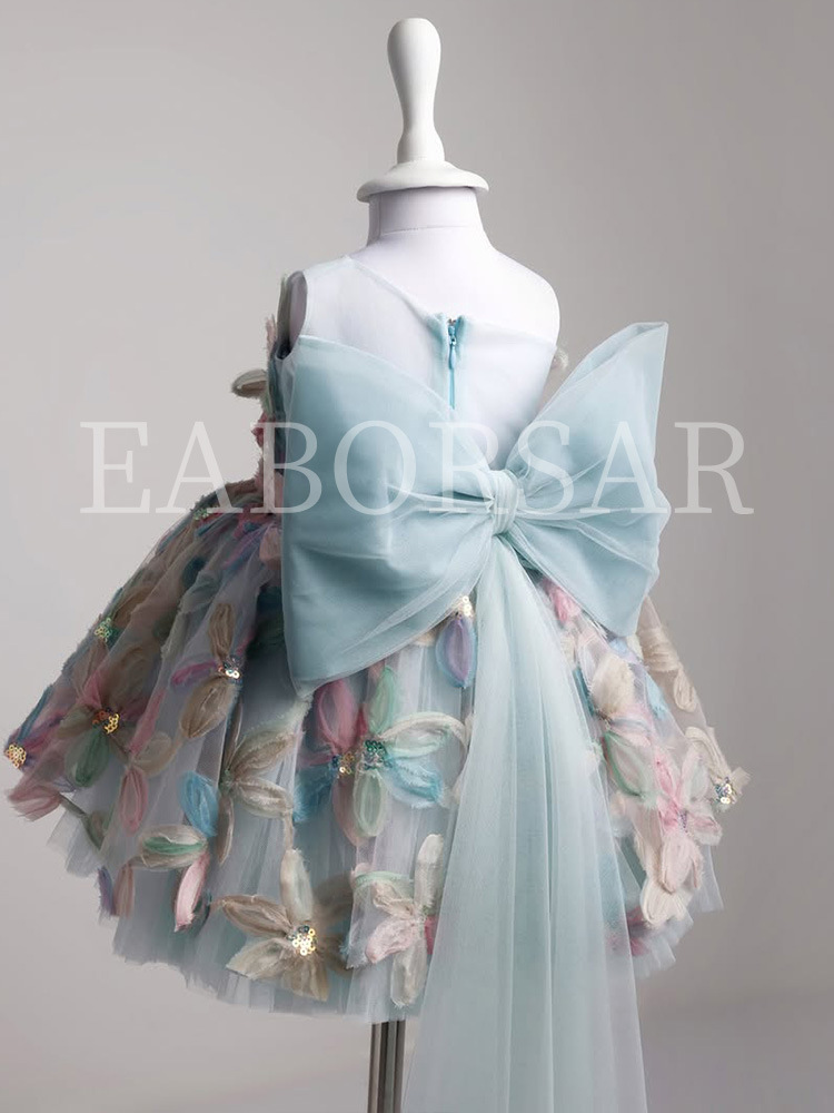 Vestido infantil, vestido de princesa, traje de anfitriona para banquete, disfraz para actuación de piano, vestido tutú de cumpleaños para niña pequeña