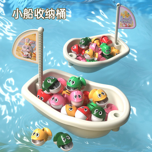Baby Electric Magnetic Fishing Toy for Children 1-2 Years Old, 3 Educational for Kids, 2.5 Weeks, 3 for Boys, 6 for Girls, Early Childhood Education
