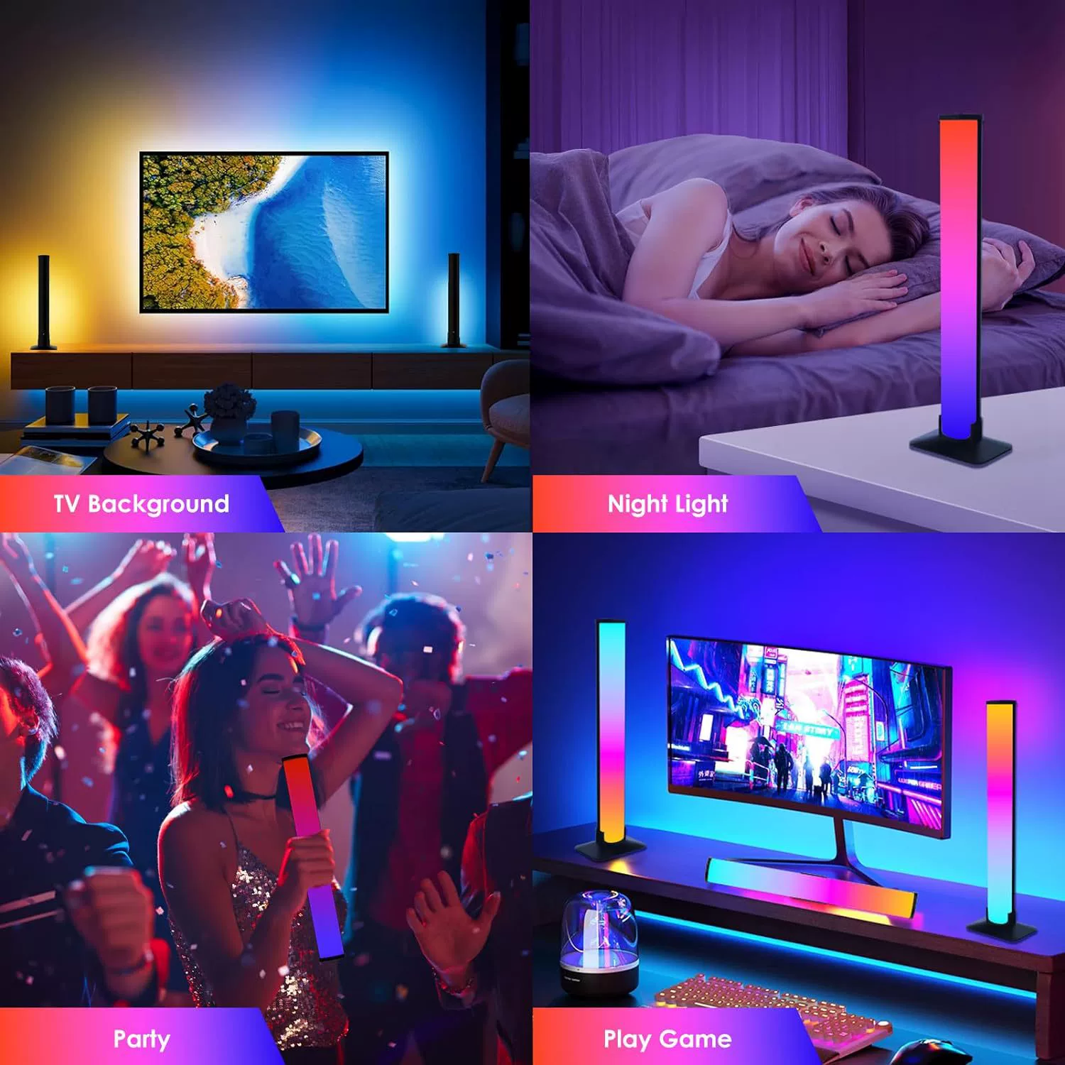 Прямая поставка с фабрики для настольного атмосферного освещения shell music rhythm lamp компьютерный ТВ-фоновый комплект воздушного атмосферного освещения