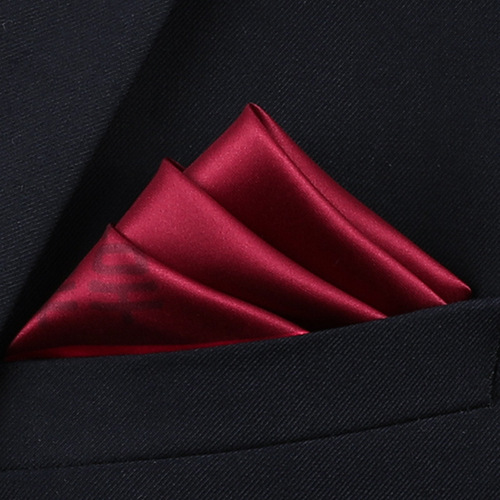 Men's suit pocket square square scarf formal business business handkerchief knot wedding suit breast scarf silk scarf accessories