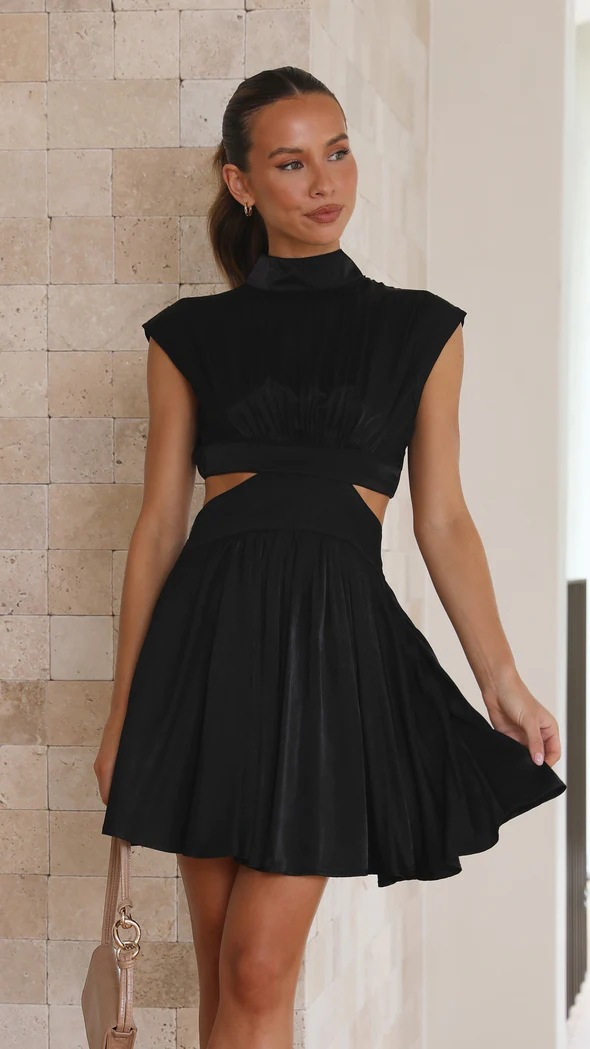 294g Weight Above Knee Dress Length Type Short Sleeve Sleeve Length Irregular Skirt Dresses Type 4-Way Stretch Fabric, Spandex, Polyester Fabric Type Mid Waist Waist Line Daily Occasion Turtleneck Neckline Slim Fit Type Solid Color Pattern Summer Season Women'S Gender Patchwork Design Fashion Style Wholesale Women'S Fashion Patchwork Solid Color Daily Turtleneck Short Sleeve Irregular Skirt 10