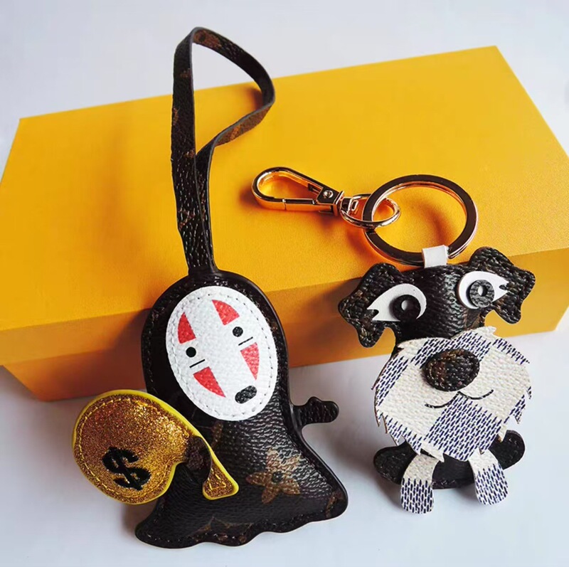 Lv8Gedete Presbyopic Faceless Men's Bag Pendant Car Keychain Car Pendant Backpack Pendant Key Chain