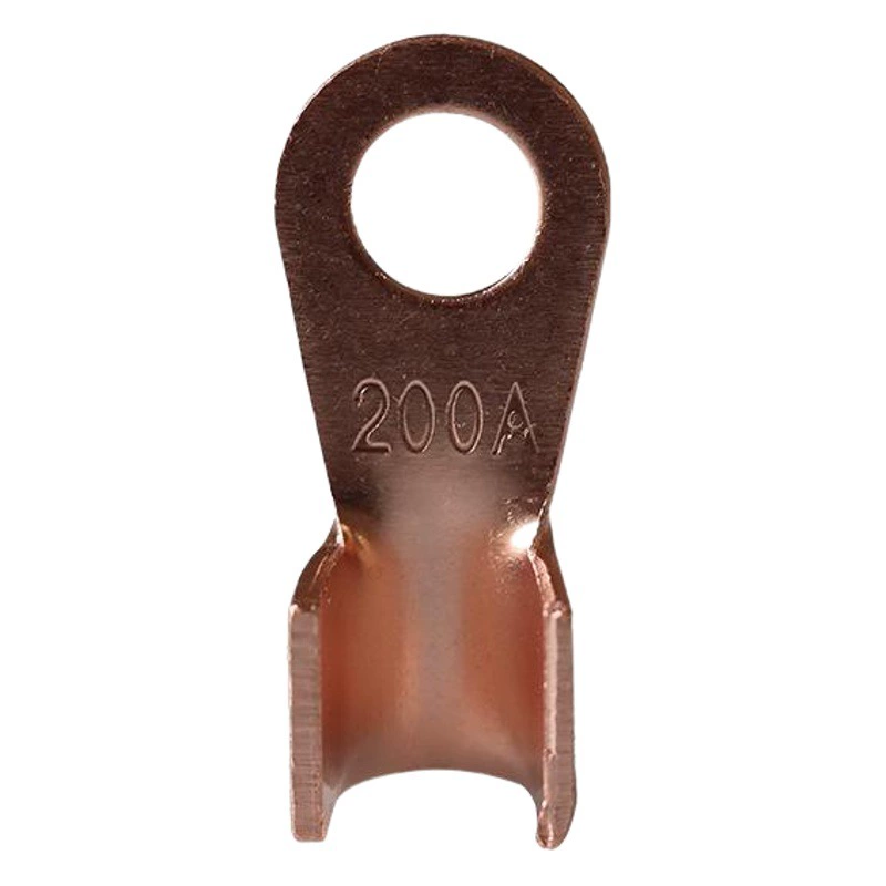 Медный клеммный терминал OT национальный стандарт батареи открытая носовая клемма концевая 100A медный провод уха новая энергия отверстие медный нос