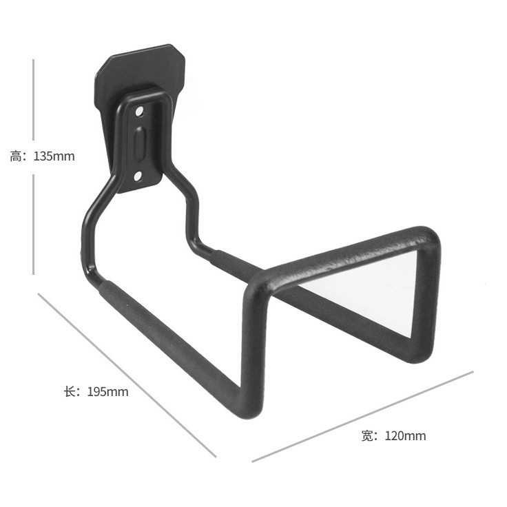 Gancho de tubo de gancho de garaje de tubo de agua pesada de almacenamiento de alambre de almacenamiento de pared