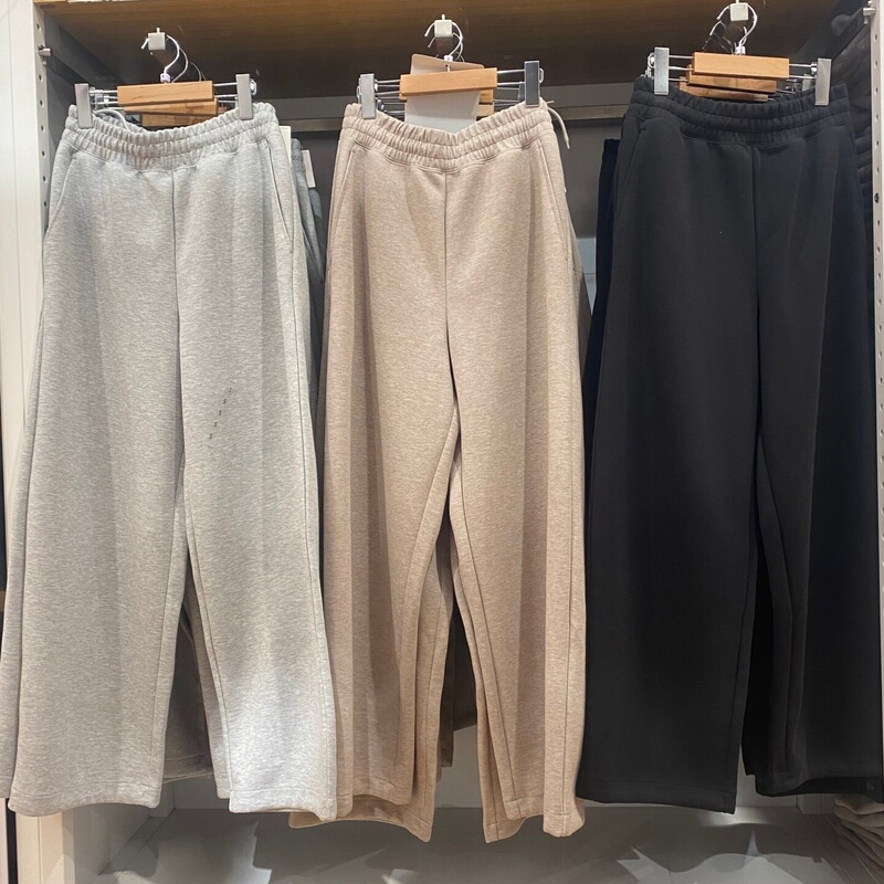 Loose-fitting sports pants with drawstring at the hem, unisex regular style, collaboration casual pants 482314 486303 Loose-fitting sports pants with drawstring at the hem, unisex regular style, collaboration casual pants 482314 486303