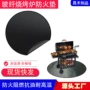 圆形跨境户外纤维烧烤垫