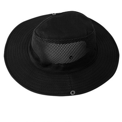 Sunshade Hat for Men, Summer Outdoor Cycling Sun Protection Net Hat, Hiking and Fishing Wide Brim Hat for Travel