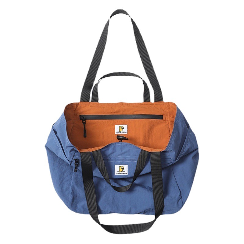 P.travel nuevo de doble cara de nylon de la momia de cercanías viaje de negocios de ocio de la moda bolsa de viaje de los hombres y las mujeres de peso ligero de gran capacidad