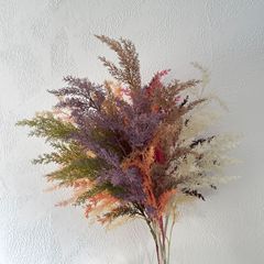 仿真花稻草花束婚慶裝飾塑料花森系婚禮堂工程軟裝布景花材假花