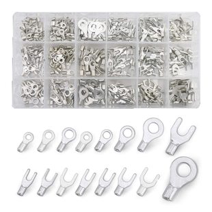 420PCS OT UT cold pressed cable terminal 18 in 1 combination copper brass tin plated optional