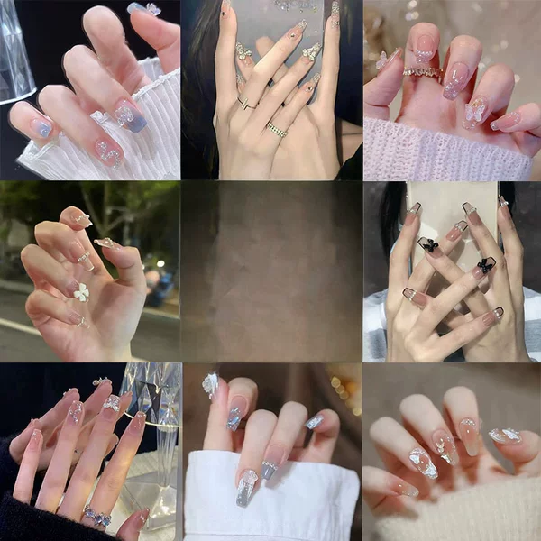 Nail Patch Fake Nail Removable Wearable Nail Internet Popular Nail Patch Finished Nail Patch Long Nail Pieces